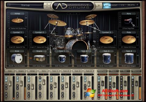 સ્ક્રીનશૉટ Addictive Drums Windows 10