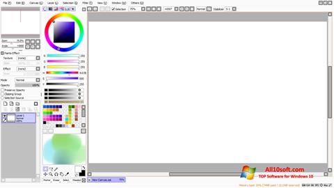 સ્ક્રીનશૉટ Paint Tool SAI Windows 10