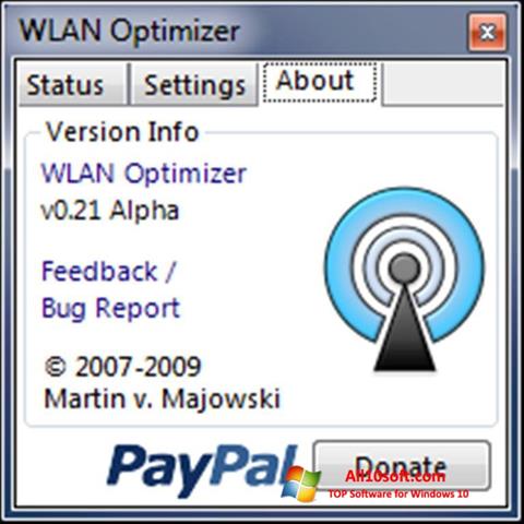 સ્ક્રીનશૉટ WLAN Optimizer Windows 10