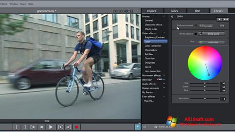 સ્ક્રીનશૉટ MAGIX Movie Edit Pro Windows 10