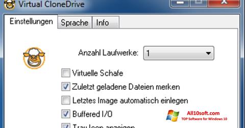 સ્ક્રીનશૉટ Virtual CloneDrive Windows 10