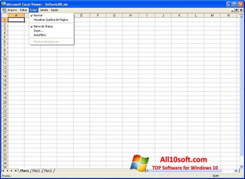 સ્ક્રીનશૉટ Excel Viewer Windows 10