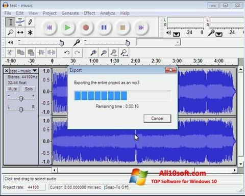 સ્ક્રીનશૉટ Lame MP3 Encoder Windows 10