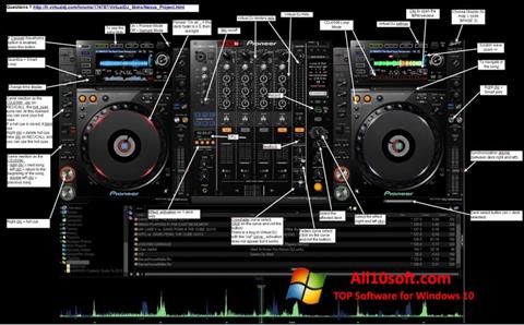 સ્ક્રીનશૉટ Virtual DJ Windows 10
